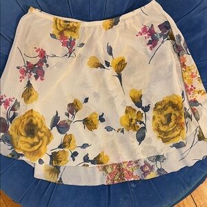 Custom floral ballet skirt